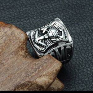 Steel Marine Corps Ring Size 7, 8, 9, 10, 11 12, 13, 14. I.Have more USM…